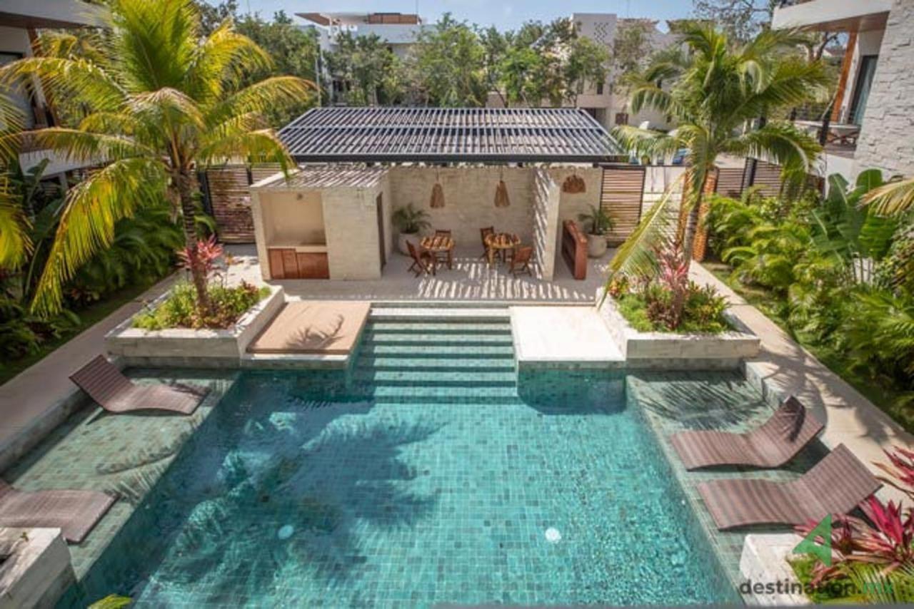Luxury Apartment With Jacuzzi In Tulum Exterior photo